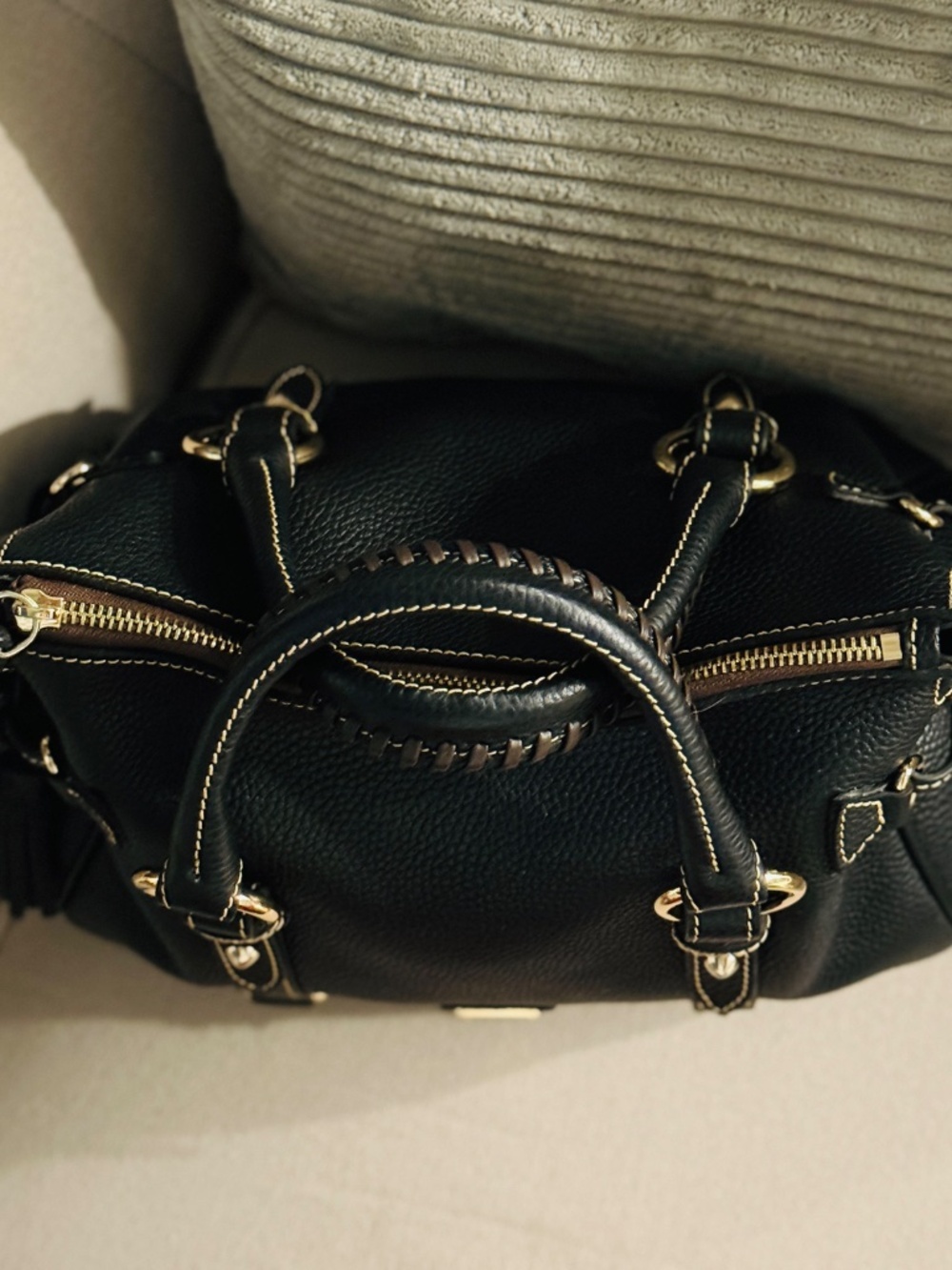 Dooney & Bourke Pebble Grain Satchel Small NWOT - Picture 8 of 13